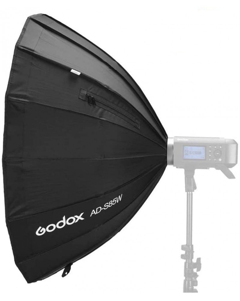 Godox Ad S W Cm White Or Silver Deep Parabolic Softbox